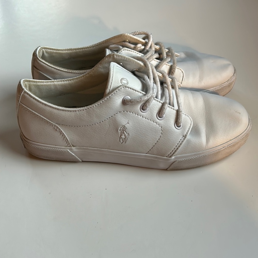 Polo by Ralph Lauren white tennis shoes 6
